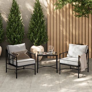 Odelia Outdoor 3-Piece Bistro Set