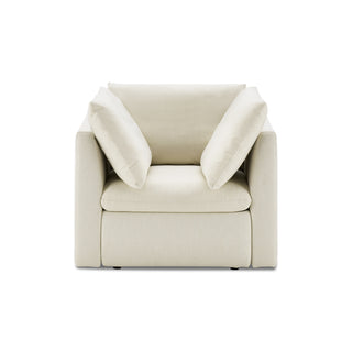 Macy Armchair with Storage, Oat