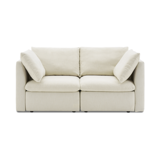 Macy Loveseat with Storage, Oat