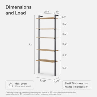 Norwin 5-Tier Ladder Shelf