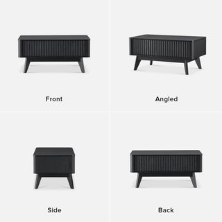 Brooklyn Lift Top Coffee Table, Black Oak