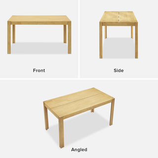 Logan Solid Wood 4-Seater Dining Set