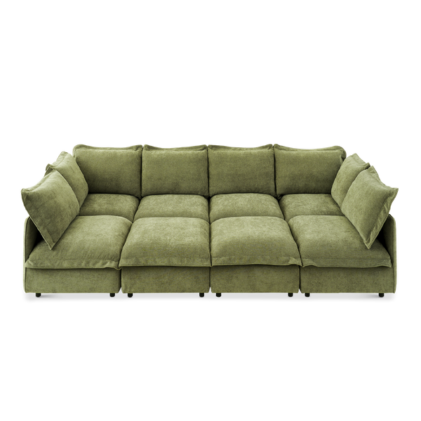 Qoosh 8-Seat Cloud Pit Sectional