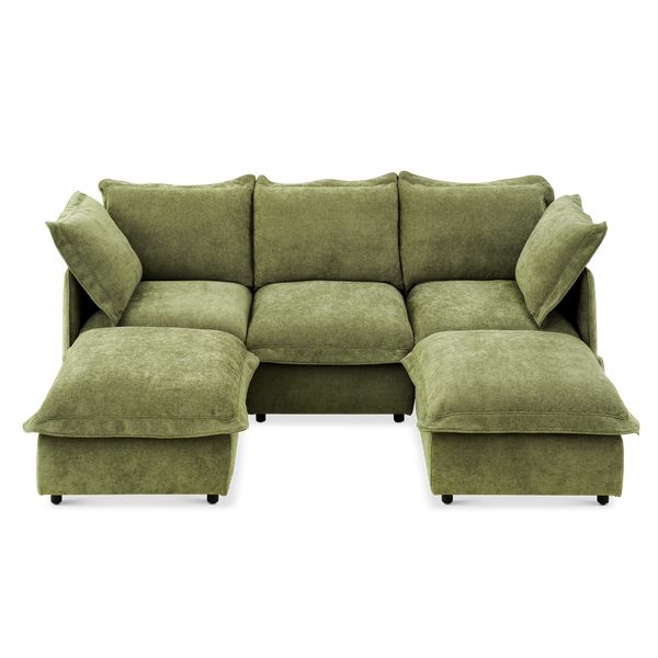 Qoosh 5-Seat U-Shaped Cloud Sofa