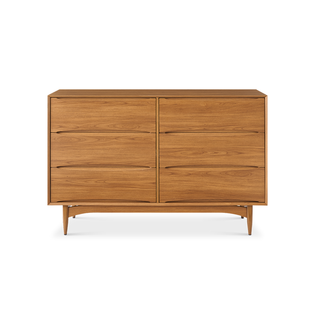 mainstays mid century modern 6 drawers dresser Mainstays Emery 6 Drawer Dresser, Multiple Colors dorel-reviews