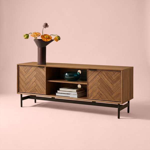 Axis Herringbone 59" TV Console