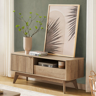 Brooklyn 47" TV Stand, Golden Oak