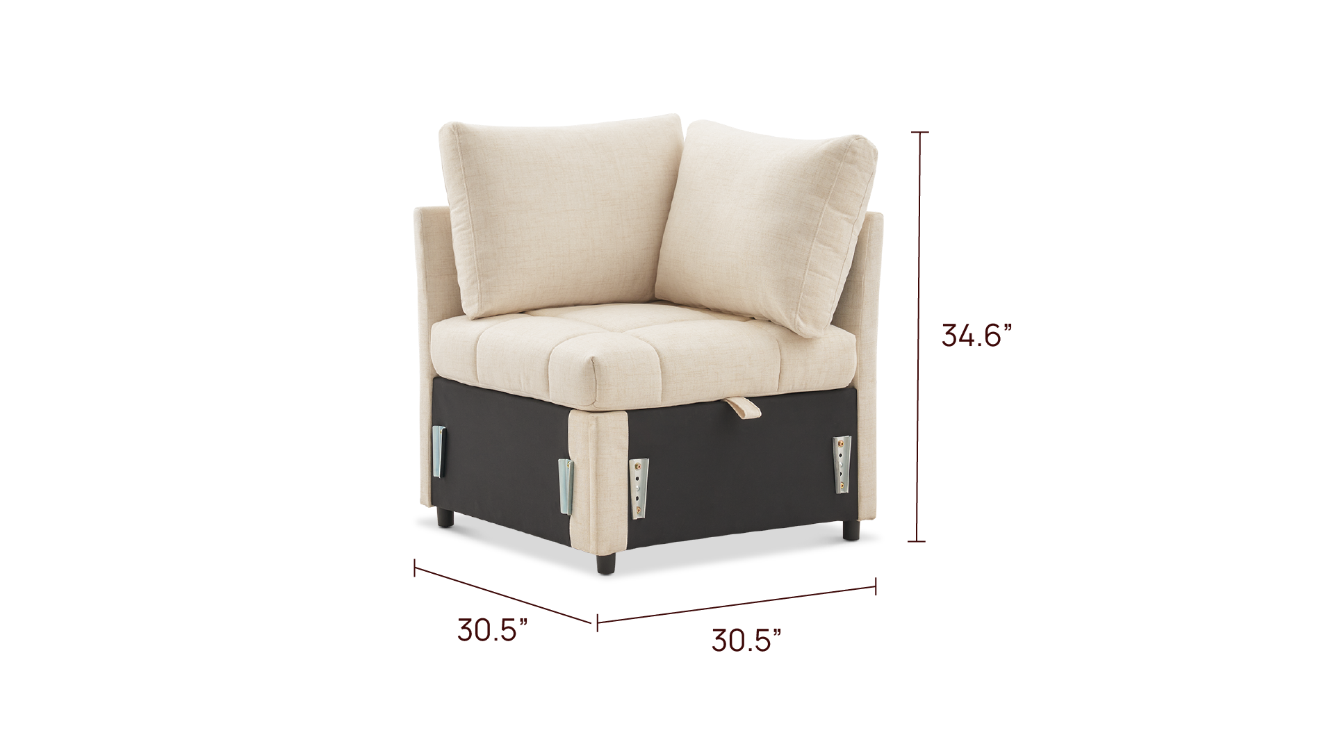 SleepStash Corner Sofa