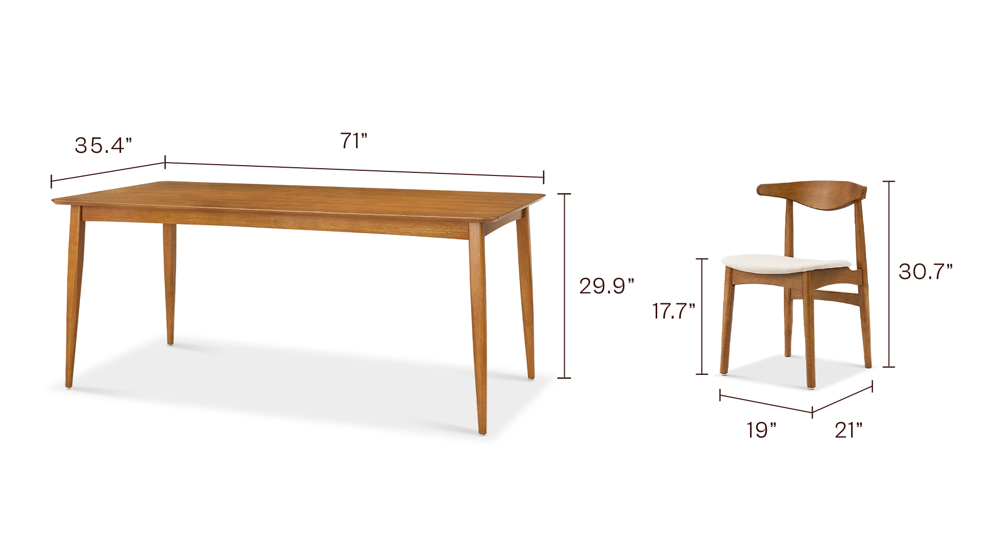 Retrovie 6S Dining Set