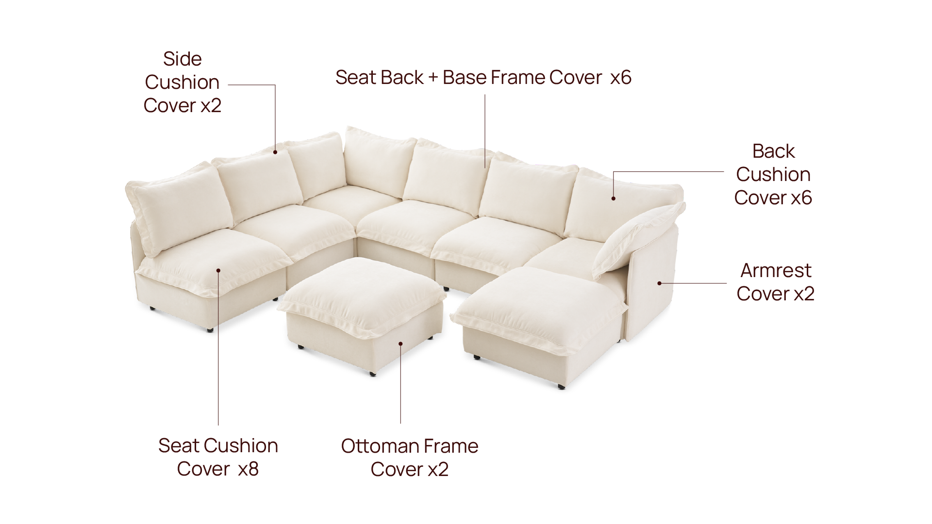 Qoosh 8U Slipcover