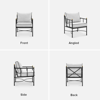 Odelia Outdoor 4-Piece Patio Set