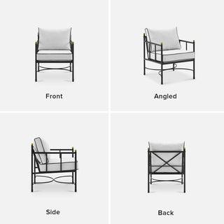 Odelia Outdoor Armchair (Set of 2)