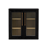 Cabinet (Acrylic), Black Oak