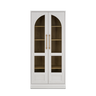 Tall Arched Cabinet, White Oak
