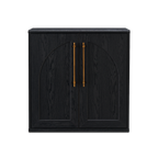 Cabinet (Arched), Black Oak