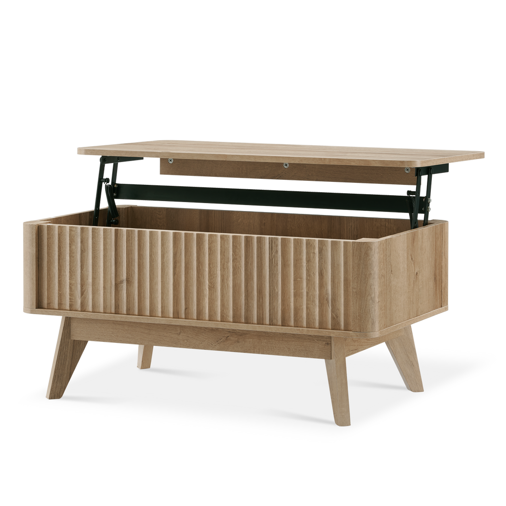 Brooklyn Lift Top Coffee Table, Golden Oak – Mopio Brooklyn Lift Top Coffee Table, Golden Oak – Mopio