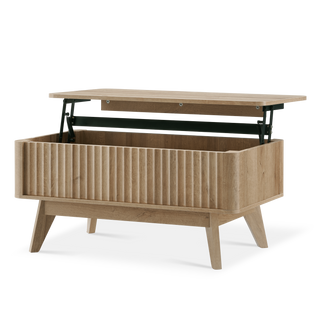 Brooklyn Lift Top Coffee Table, Golden Oak