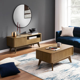 Brooklyn 47" TV Stand, Natural Walnut