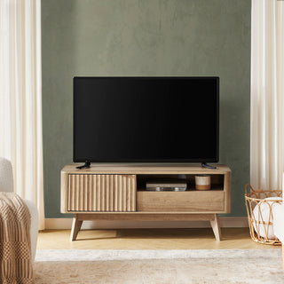 Brooklyn 47" TV Stand & Lift-top Coffee Table, Golden Oak Set