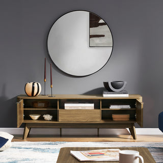 Brooklyn 57" TV Stand & Lift-top Coffee Table, Walnut Set