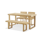 Bruno Outdoor 4-Seater Build-Your-Own Dining Set