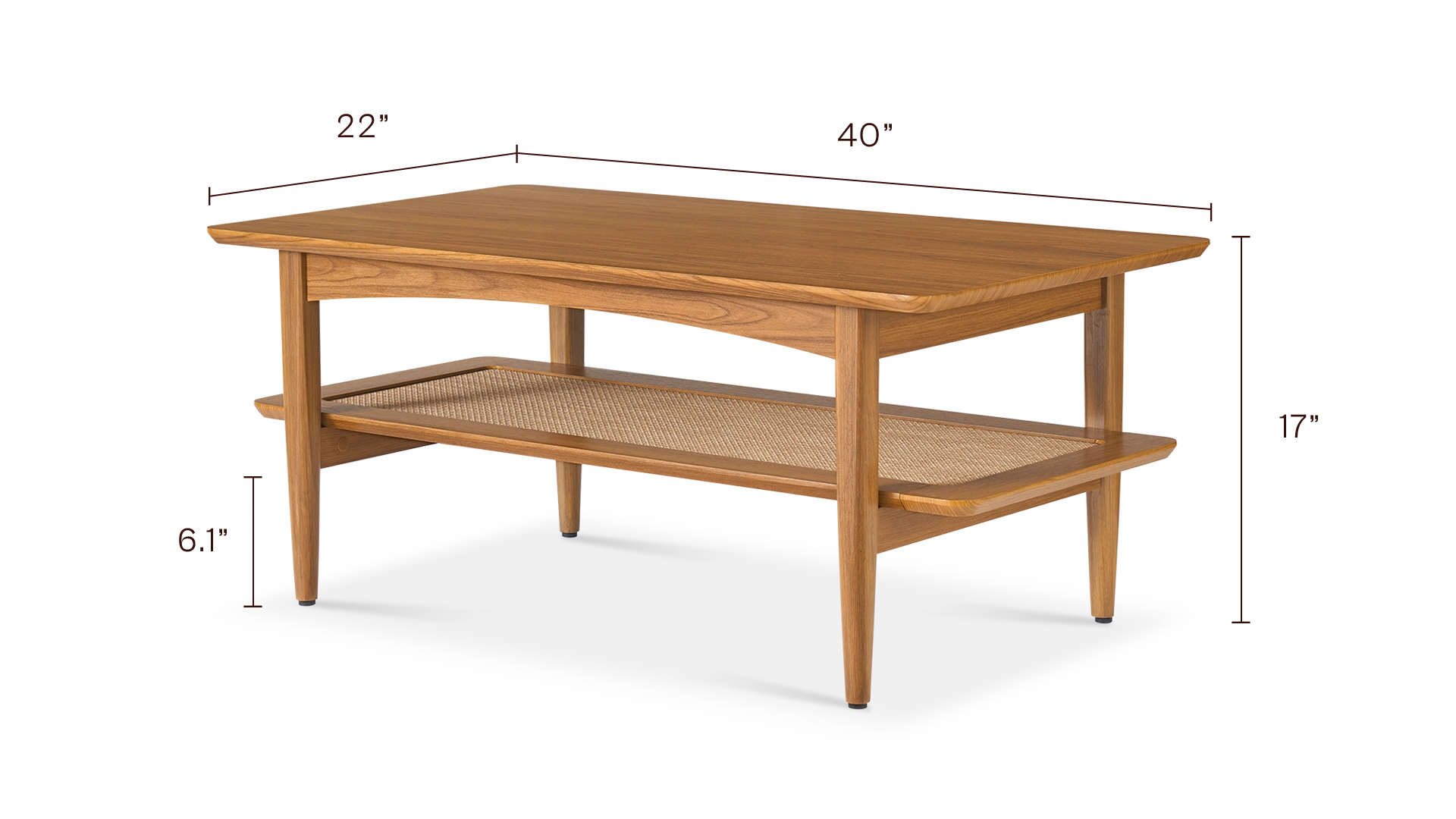Retrovie 2-Tier Coffee Table