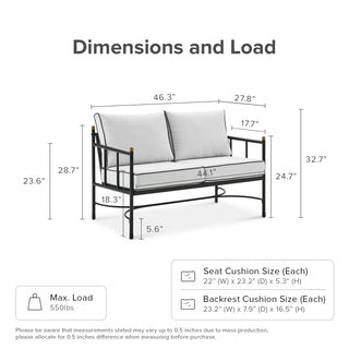 Odelia Outdoor 4-Piece Patio Set