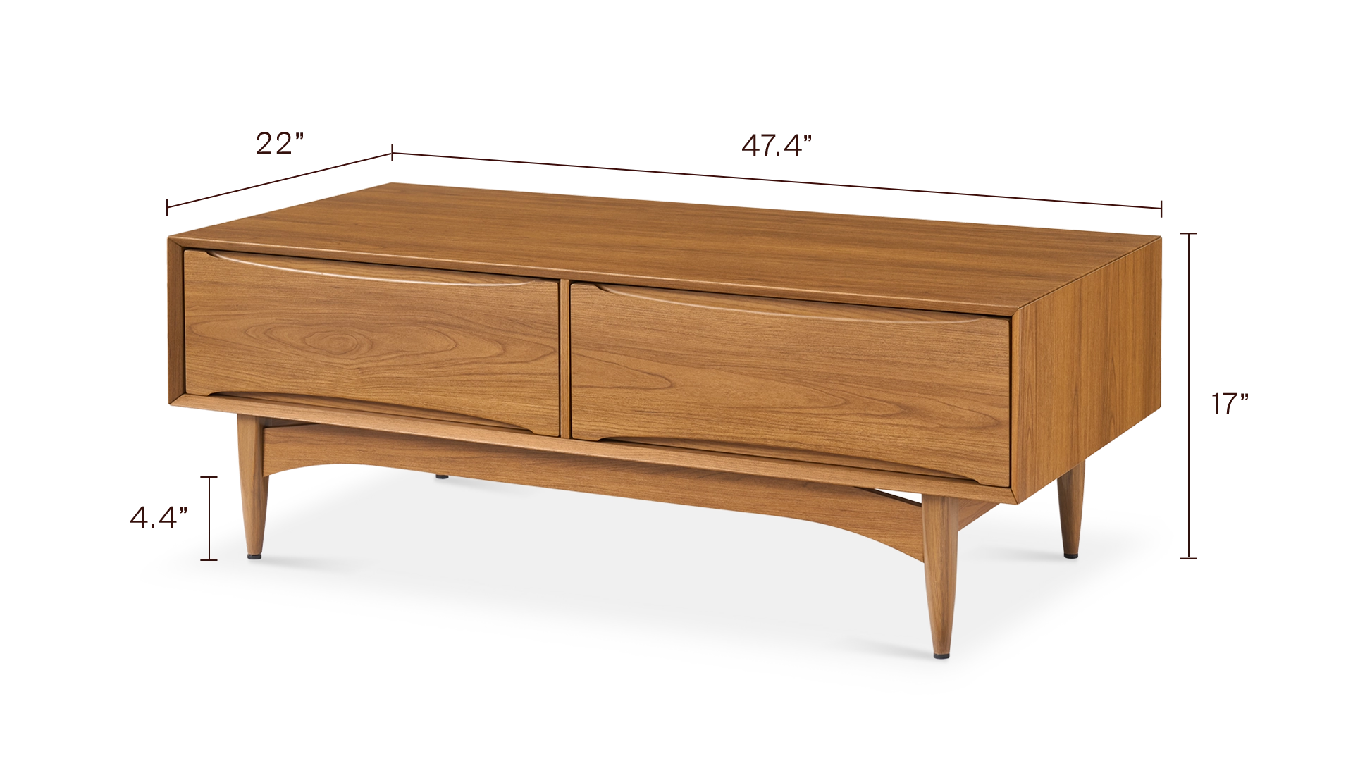 Retrovie Storage Coffee Table