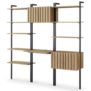 Norwin Modular Ladder Shelving (Set of 3)