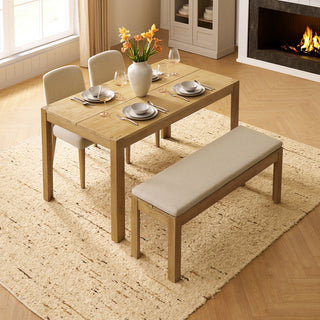 Logan Solid Wood Extendable Dining Table