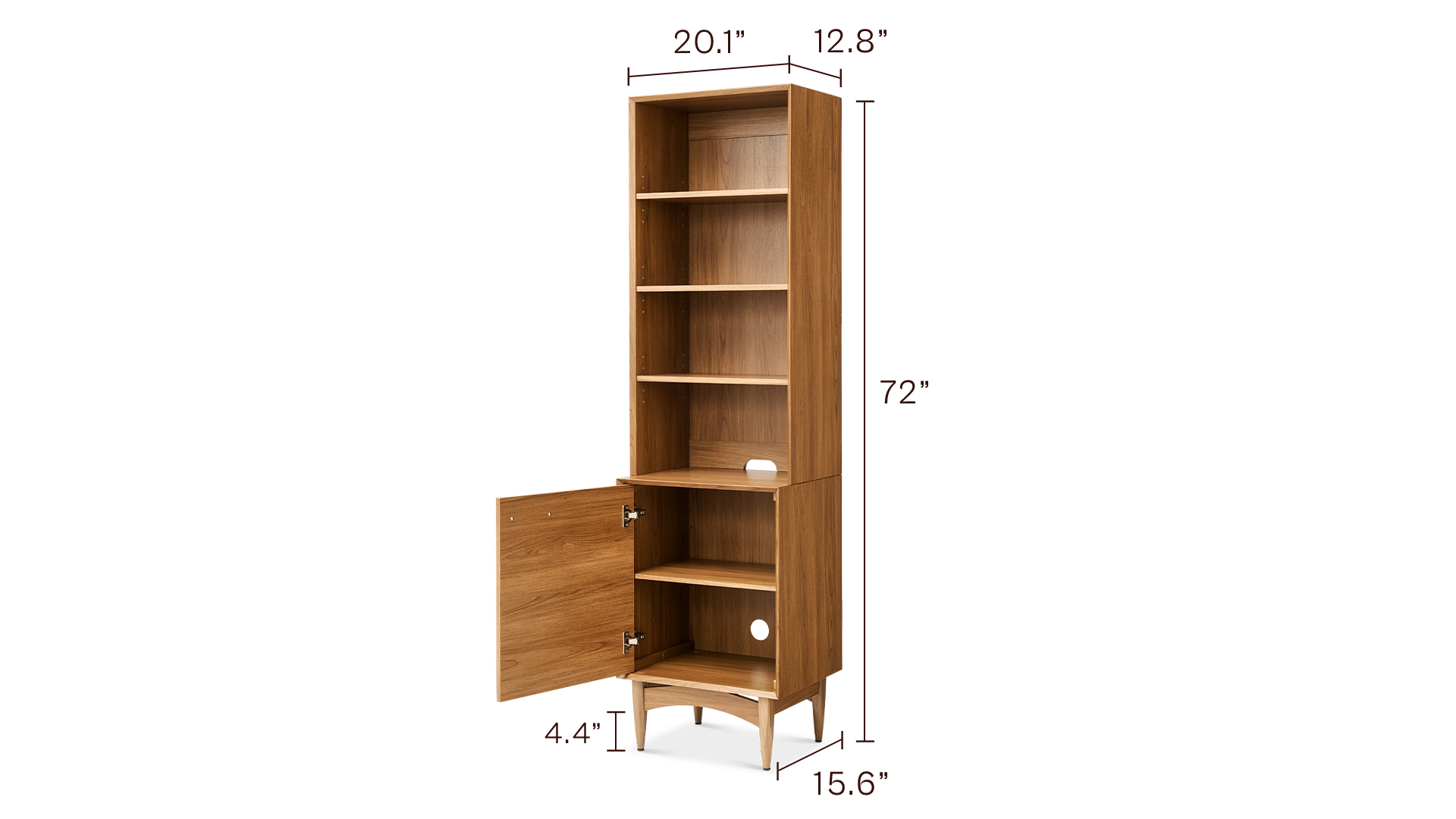 Retrovie 20" Bookcase