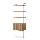 Norwin 3-Tier Ladder Shelf Cabinet