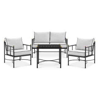 Odelia Outdoor 4-Piece Patio Set