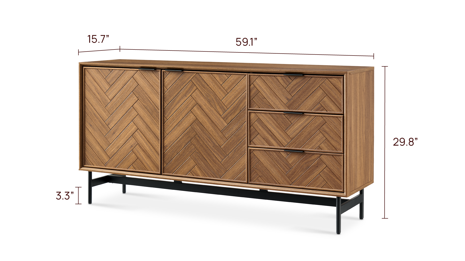 Axis 59” Sideboard