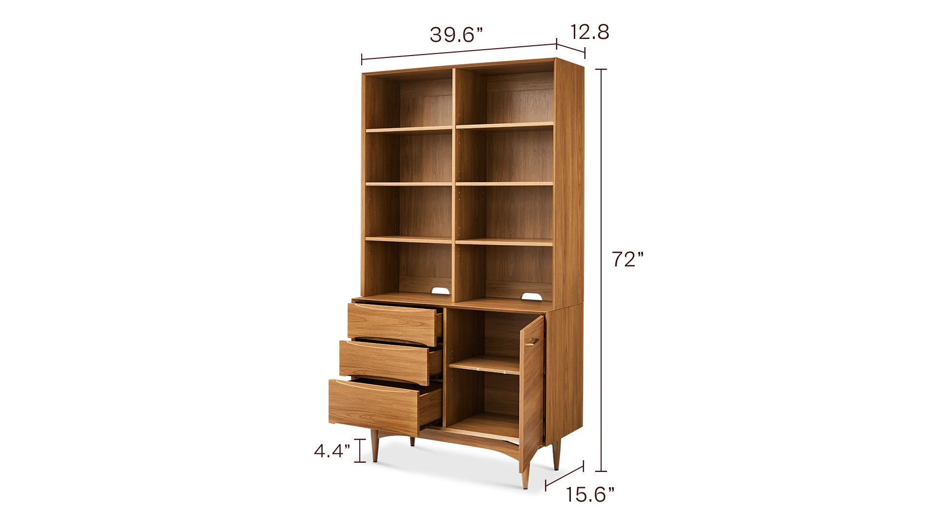 Retrovie 39" Bookcase