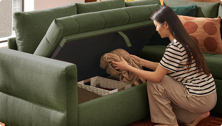 Hide the clutter, handle the mess and make room for overnight stays.