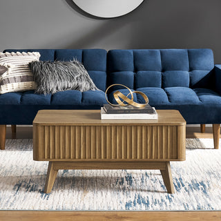 Brooklyn Lift Top Coffee Table, Natural Walnut