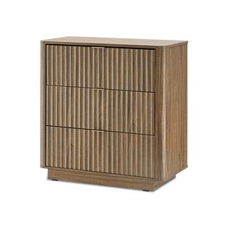 Brooklyn 3-Drawer Dresser, Natural Walnut
