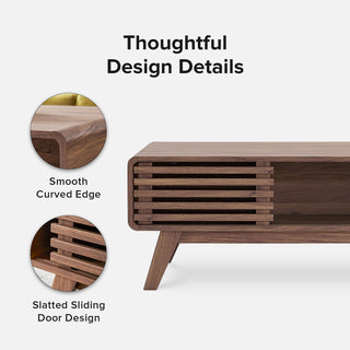 Ensley Coffee Table, Walnut