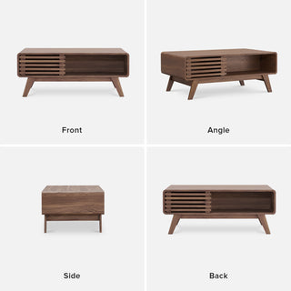 Ensley Coffee Table, Walnut