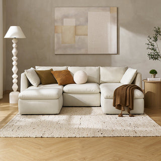 Macy Sectional Sofa (Oat)