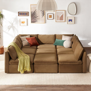 Hazelnut Brown Velvet