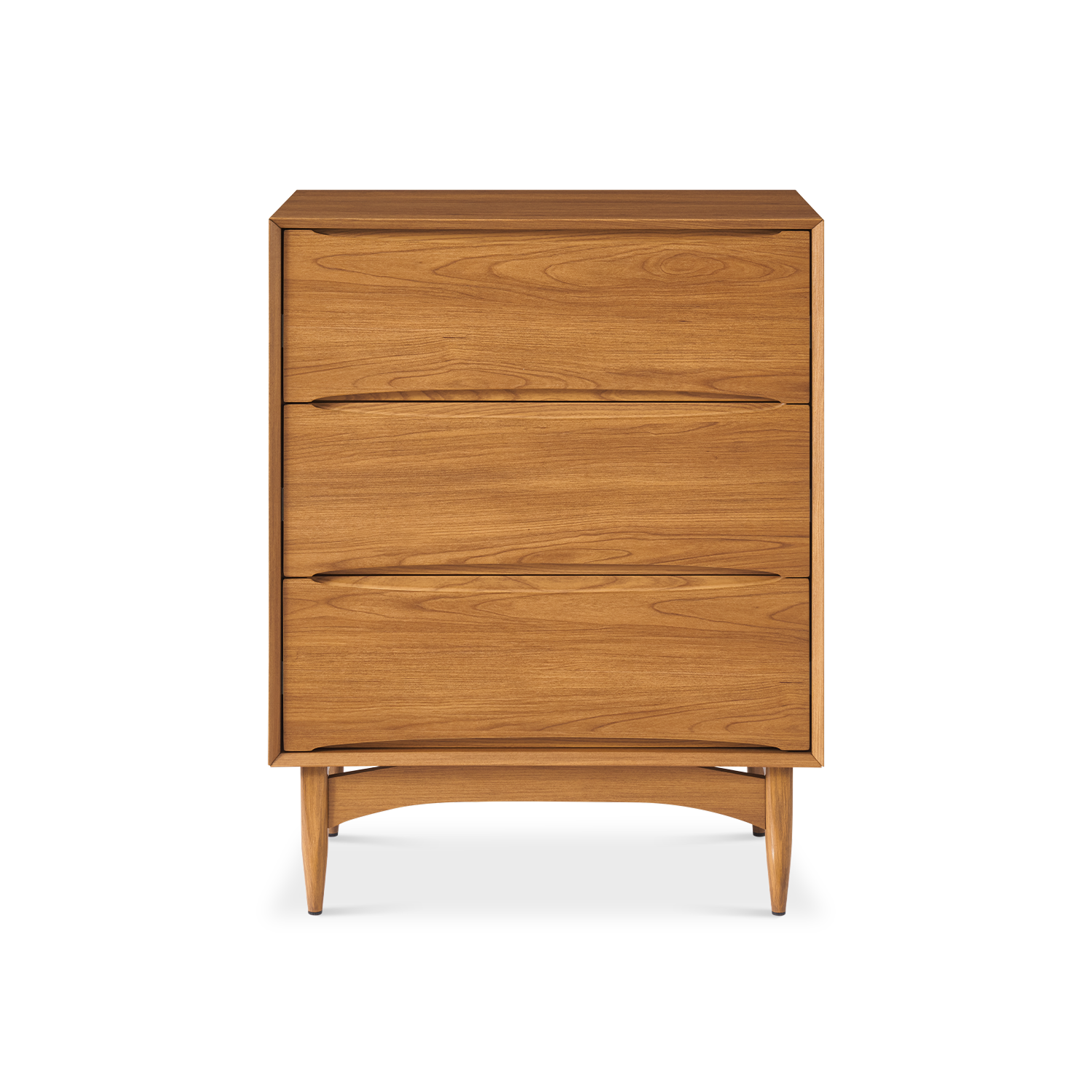 Retrovie Mid-Century Modern 3-Drawer Dresser Retrovie Mid-Century Modern 3-Drawer Dresser
