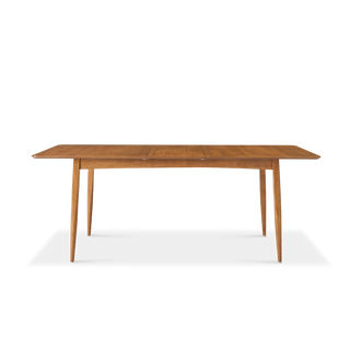Retrovie Mid-Century Modern 63"-79" Extendable Dining Table