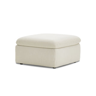 Macy Ottoman with Storage, Oat