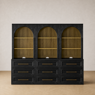 Blake 3 Drawer Dresser with Hutch