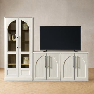 Blake L Shape Entertainment Center Style 2