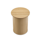 Quin Side Table, Light Oak
