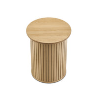 Quin Side Table, Light Oak