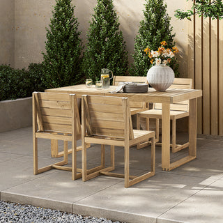 Bruno Outdoor Dining Chair Set